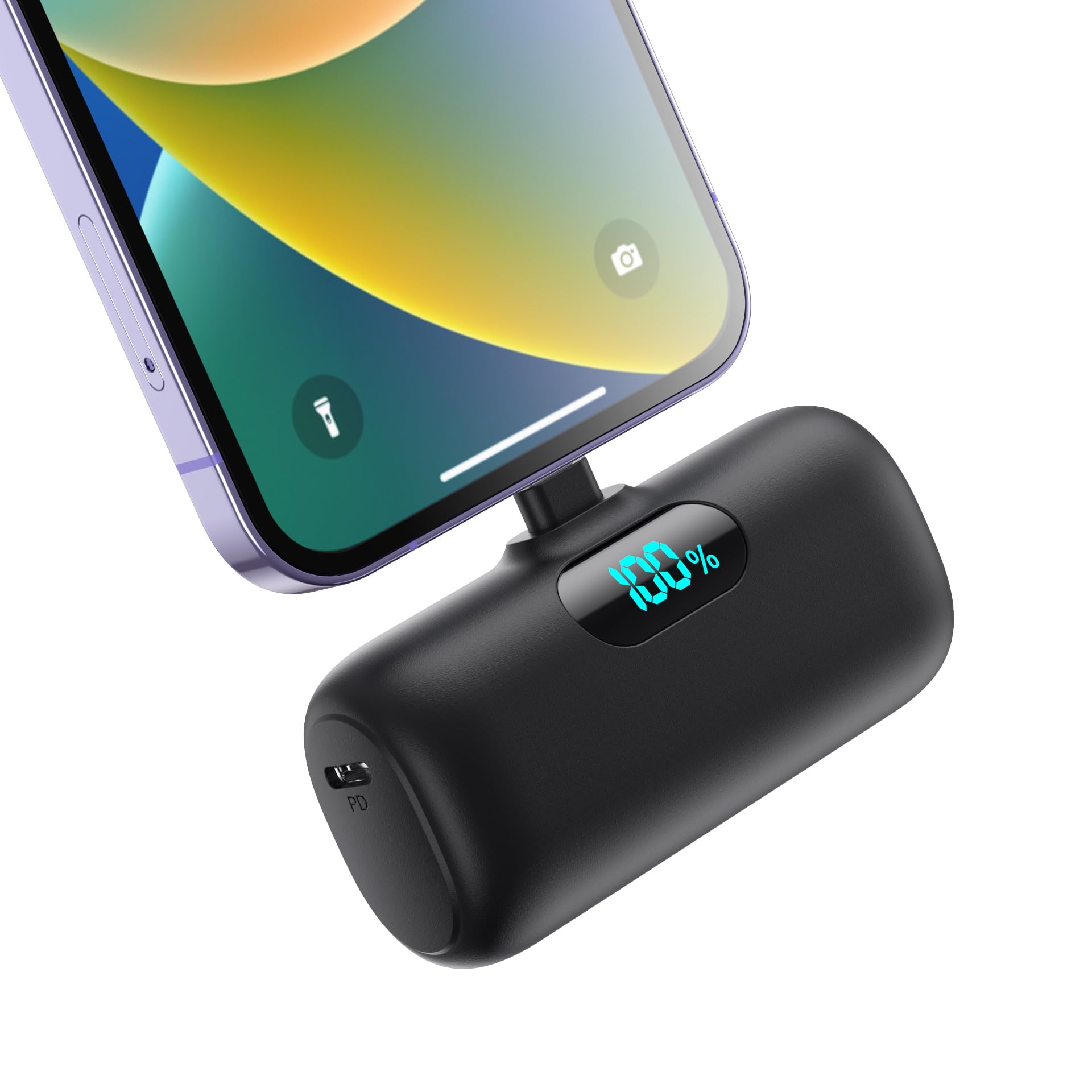 Mini Power Bank 5000mAh PowerBank QC PD Fast Charging Externe Portable Charger For iPhone or for Type C and Android Mini Power Bank 5000mAh PowerBank QC PD Fast Charging Externe Portable Charger For iPhone or for Type C and Android