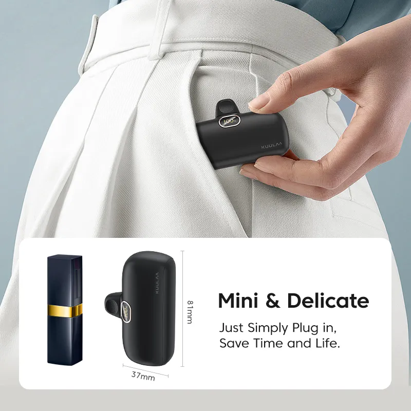 Mini Power Bank 5000mAh PowerBank QC PD Fast Charging Externe Portable Charger For iPhone or for Type C and Android Mini Power Bank 5000mAh PowerBank QC PD Fast Charging Externe Portable Charger For iPhone or for Type C and Android