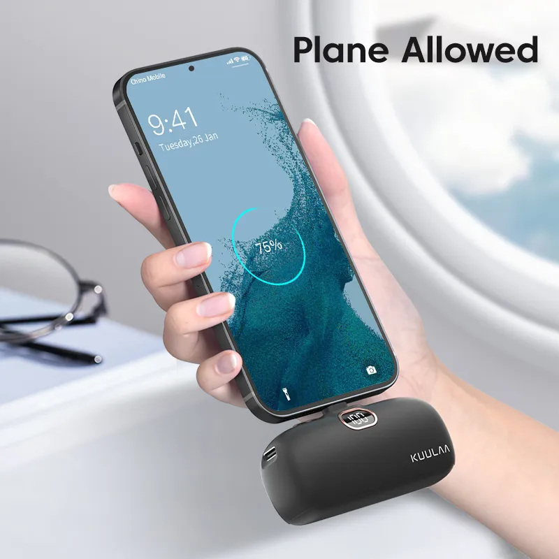 Mini Power Bank 5000mAh PowerBank QC PD Fast Charging Externe Portable Charger For iPhone or for Type C and Android Mini Power Bank 5000mAh PowerBank QC PD Fast Charging Externe Portable Charger For iPhone or for Type C and Android