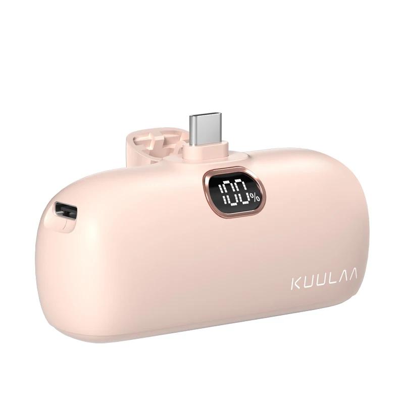 Mini Power Bank 5000mAh PowerBank QC PD Fast Charging Externe Portable Charger For iPhone or for Type C and Android Mini Power Bank 5000mAh PowerBank QC PD Fast Charging Externe Portable Charger For iPhone or for Type C and Android