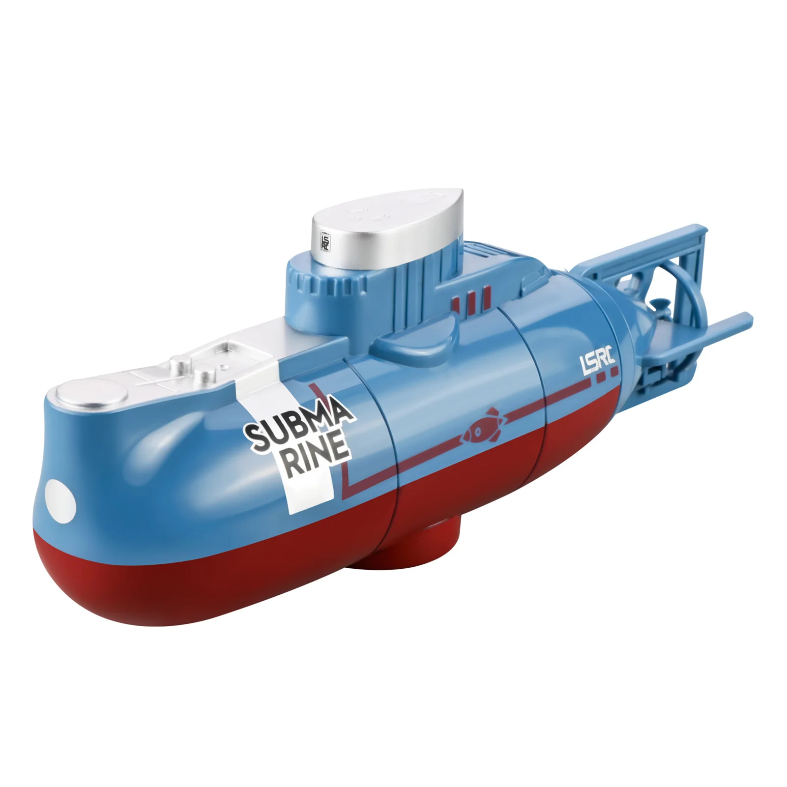 Mini RC Submarine 0.1M/s Speed Remote Control Boat Outdoor Waterproof Diving Toys Simulation Model Kids Boys Girls