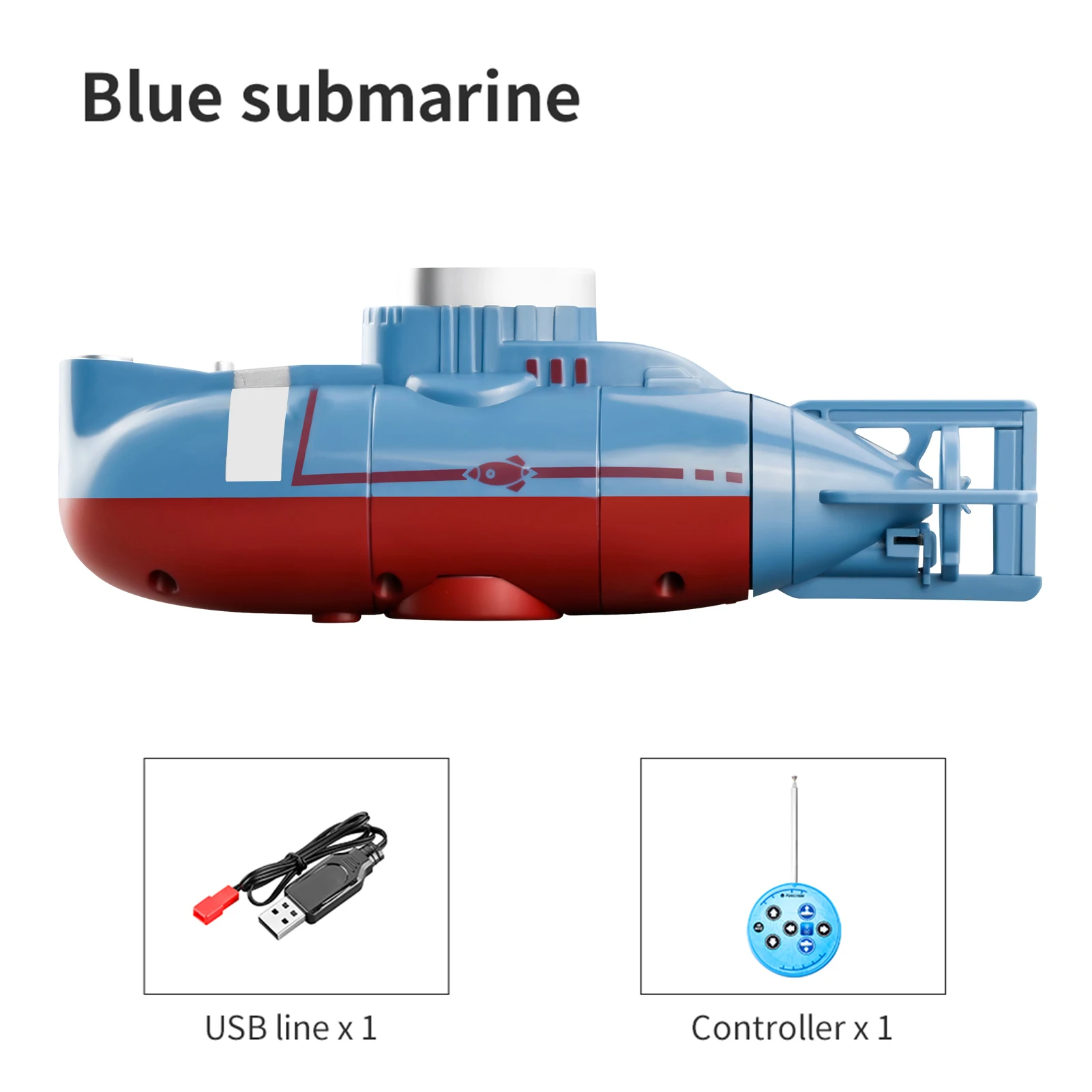 Mini RC Submarine 0.1m/s Speed Remote Control Boat Waterproof Diving Toy Simulation Model for Kids Christmas Gift New Mini RC Submarine 0.1m/s Speed Remote Control Boat Waterproof Diving Toy Simulation Model for Kids Christmas Gift New