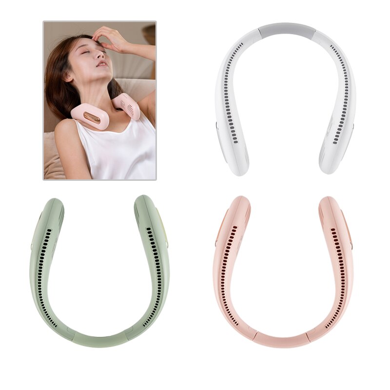 Mini Rechargeable USB Neck Fan