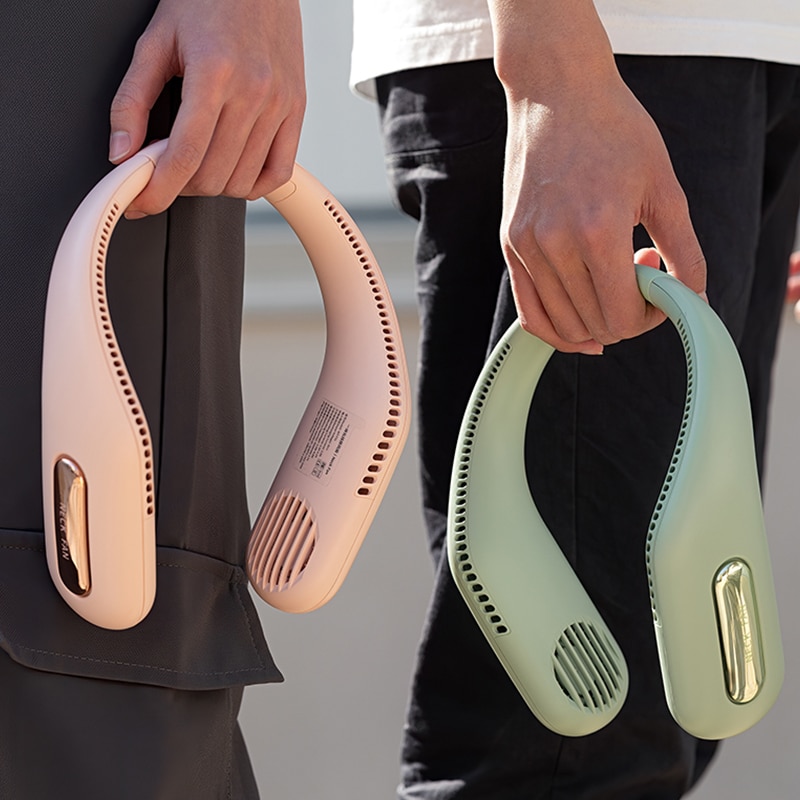 Mini Rechargeable USB Neck Fan