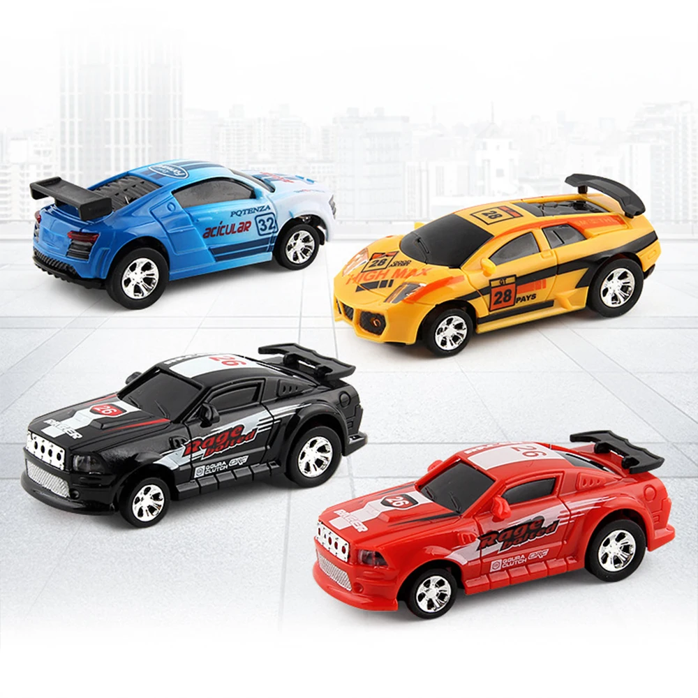 Mini Remote Control Car 6 Colors Battery Operated Light Micro Racing Car Toy