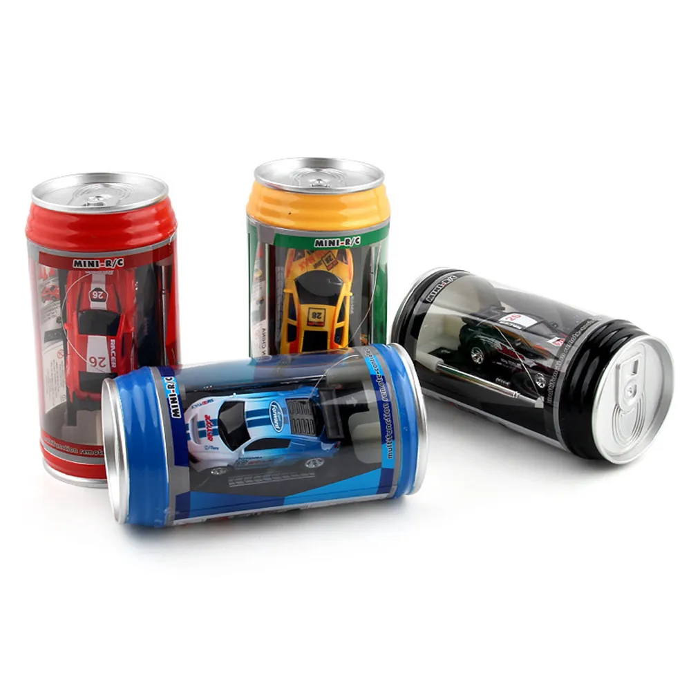 Mini Remote Control Car 6 Colors Battery Operated Light Micro Racing Car Toy