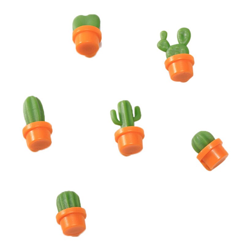 Mini Resin Cactus Magnets (6pcs)