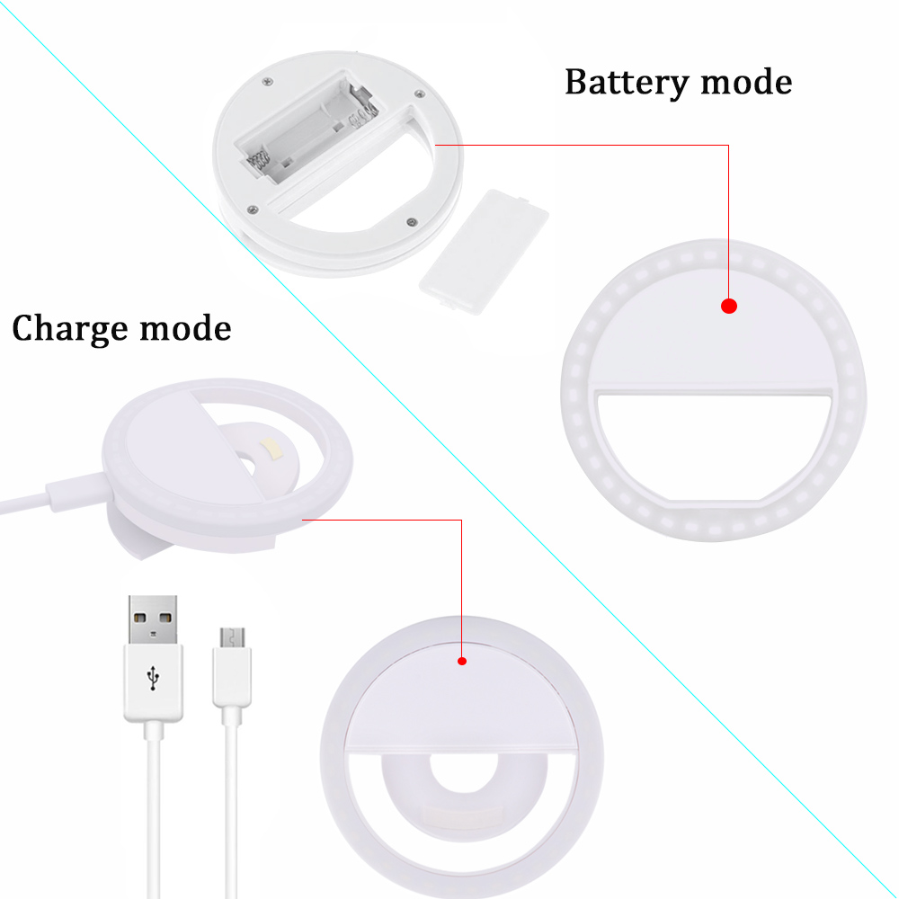 Mini Ring Light Portable Phone Lamp Mini Ring Light Portable Phone Lamp