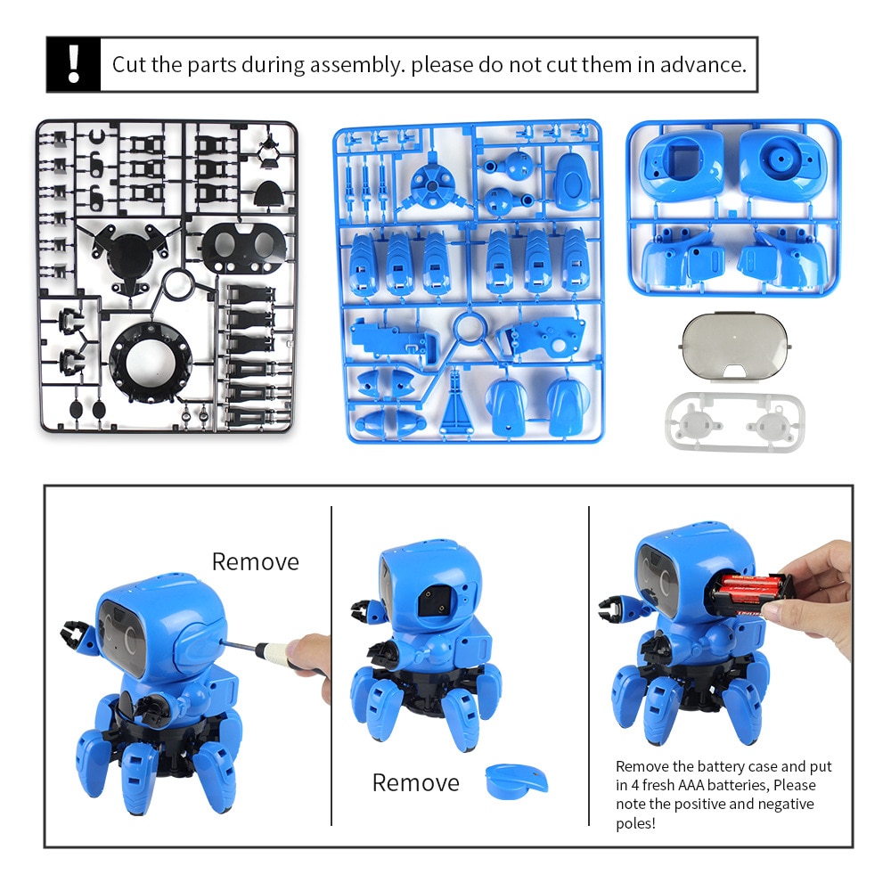Mini Robot 6-Leg Crawler