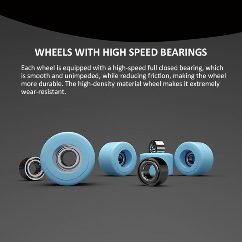 Mini Skateboard Toy Wooden Finger Skate