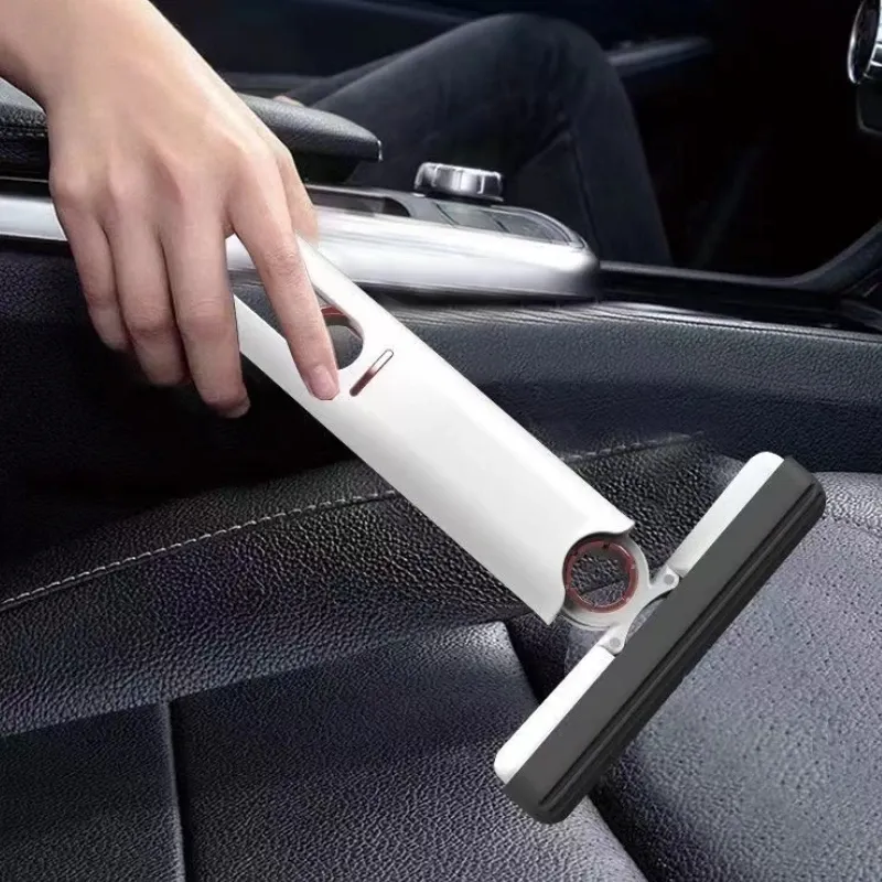 Mini Squeeze Mop Home Kitchen Car Cleaning Mop Desk Cleaner Glass Sponge Cleaning Mop Household Cleaning Tools