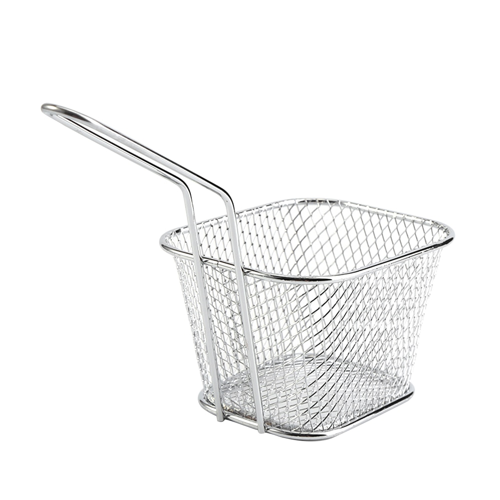 Mini Stainless Steel Deep Frying Baskets (8 Pcs) Mini Stainless Steel Deep Frying Baskets (8 Pcs)