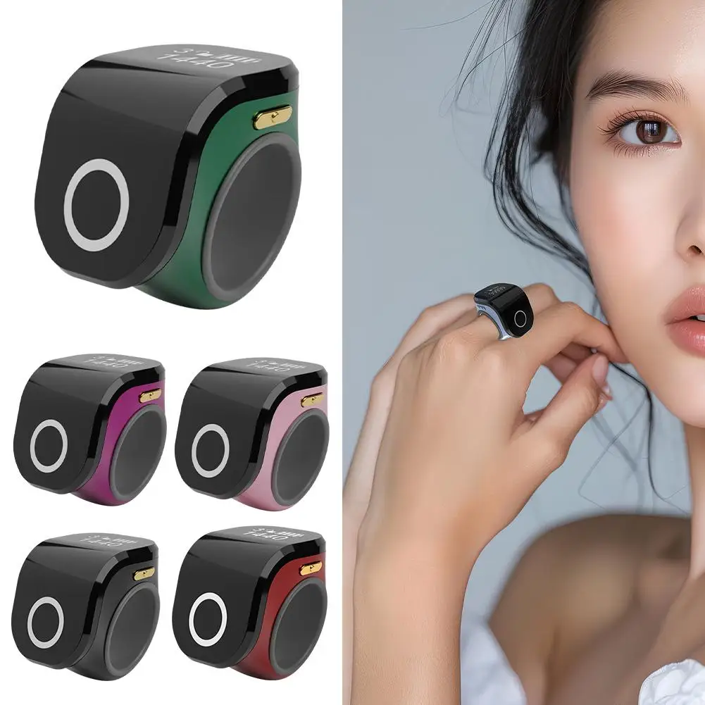 Mini Stitch Marker Row Finger Counter LCD Electronic Digital Display Hand Tally Mini Stitch Marker Row Finger Counter LCD Electronic Digital Display Hand Tally
