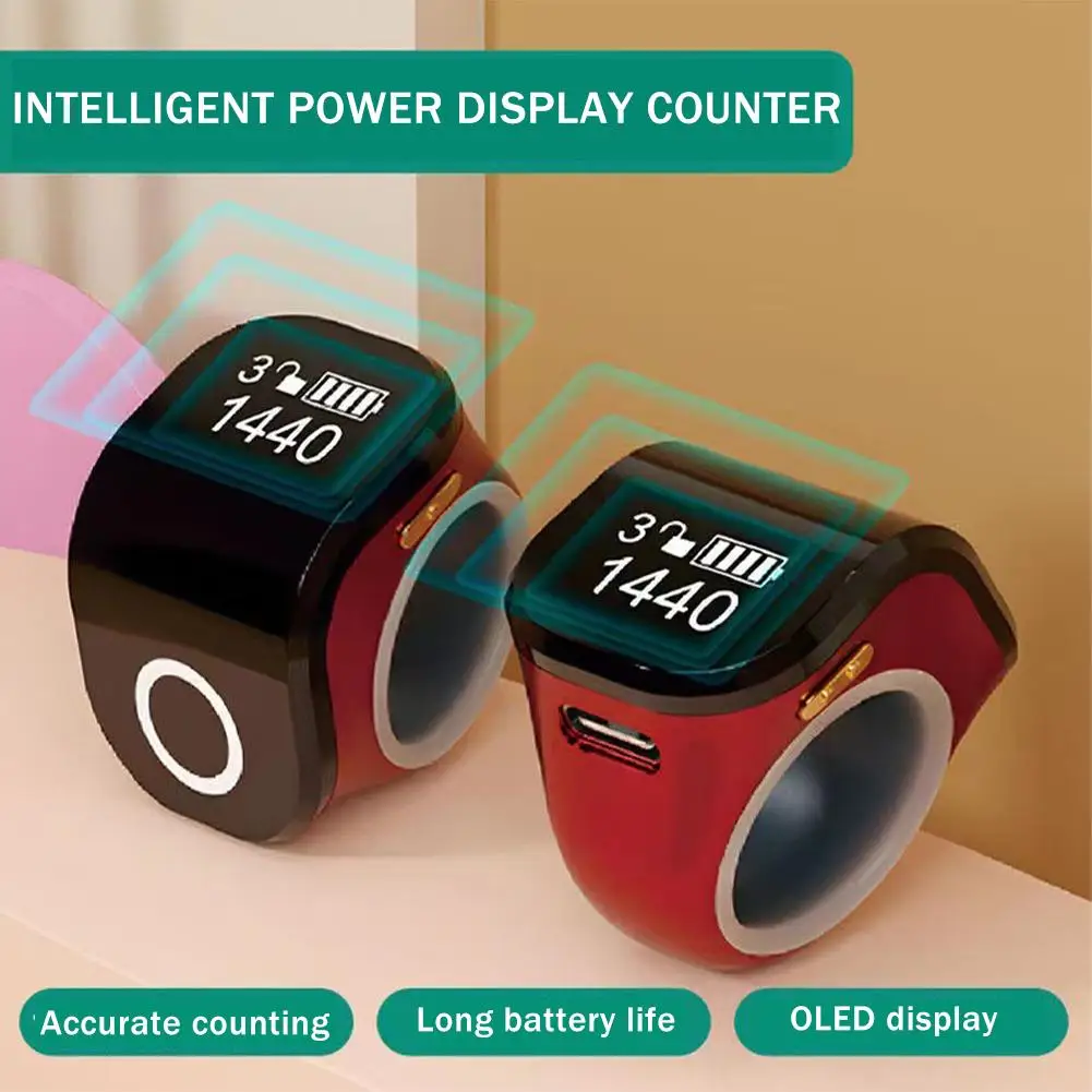 Mini Stitch Marker Row Finger Counter LCD Electronic Digital Display Hand Tally Mini Stitch Marker Row Finger Counter LCD Electronic Digital Display Hand Tally