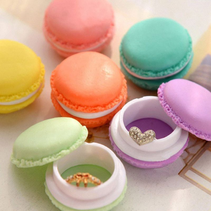 Mini Storage Macaron Cases (6pcs)