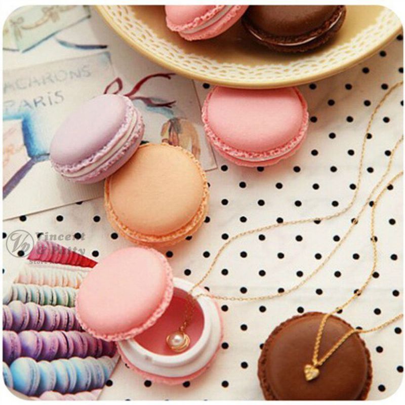 Mini Storage Macaron Cases (6pcs)