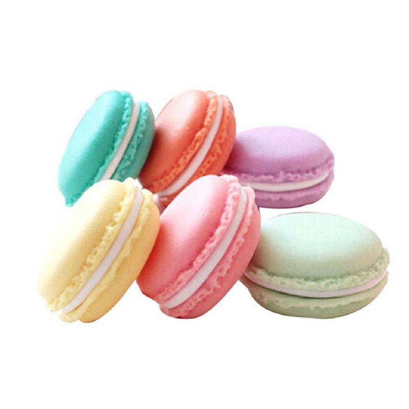 Mini Storage Macaron Cases (6pcs)