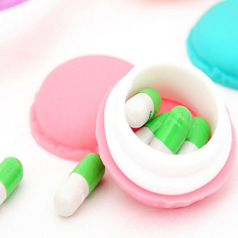 Mini Storage Macaron Cases (6pcs)