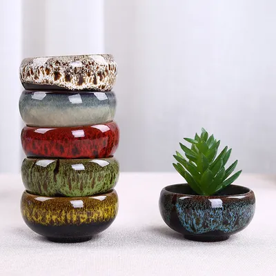 Mini Succulent Pot Garden Container Mini Succulent Pot Garden Container