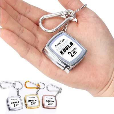 Mini Tape Measure Keychain