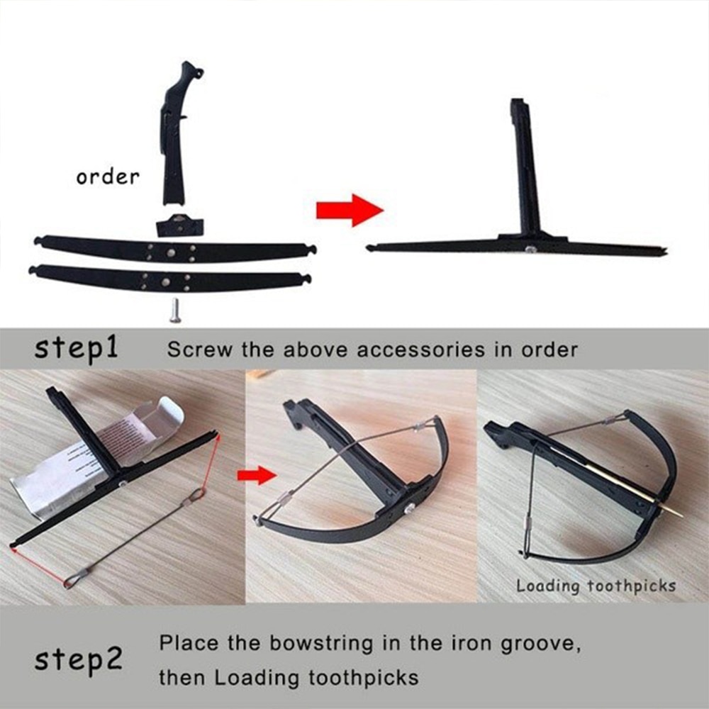 Mini Toothpick Crossbow Launcher Mini Toothpick Crossbow Launcher