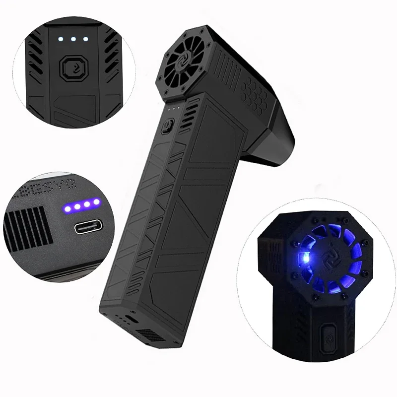 Mini Turbo Jet Fan Electric Air Duster with 3 Gear Adjustable 130000RPM Wind Speed 52m/s Car Computer Cleaning Blower Mini Turbo Jet Fan Electric Air Duster with 3 Gear Adjustable 130000RPM Wind Speed 52m/s Car Computer Cleaning Blower
