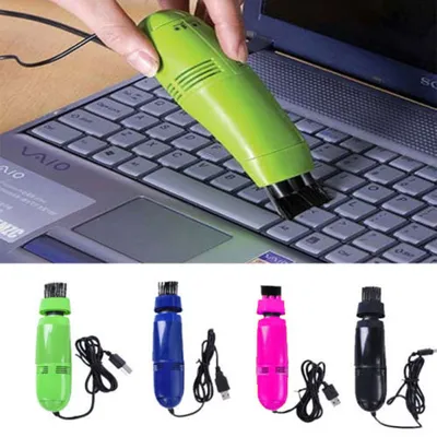 Mini USB Vacuum Cleaner with Brush Nozzle Mini USB Vacuum Cleaner with Brush Nozzle