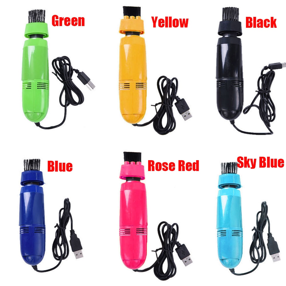 Mini USB Vacuum Cleaner with Brush Nozzle Mini USB Vacuum Cleaner with Brush Nozzle