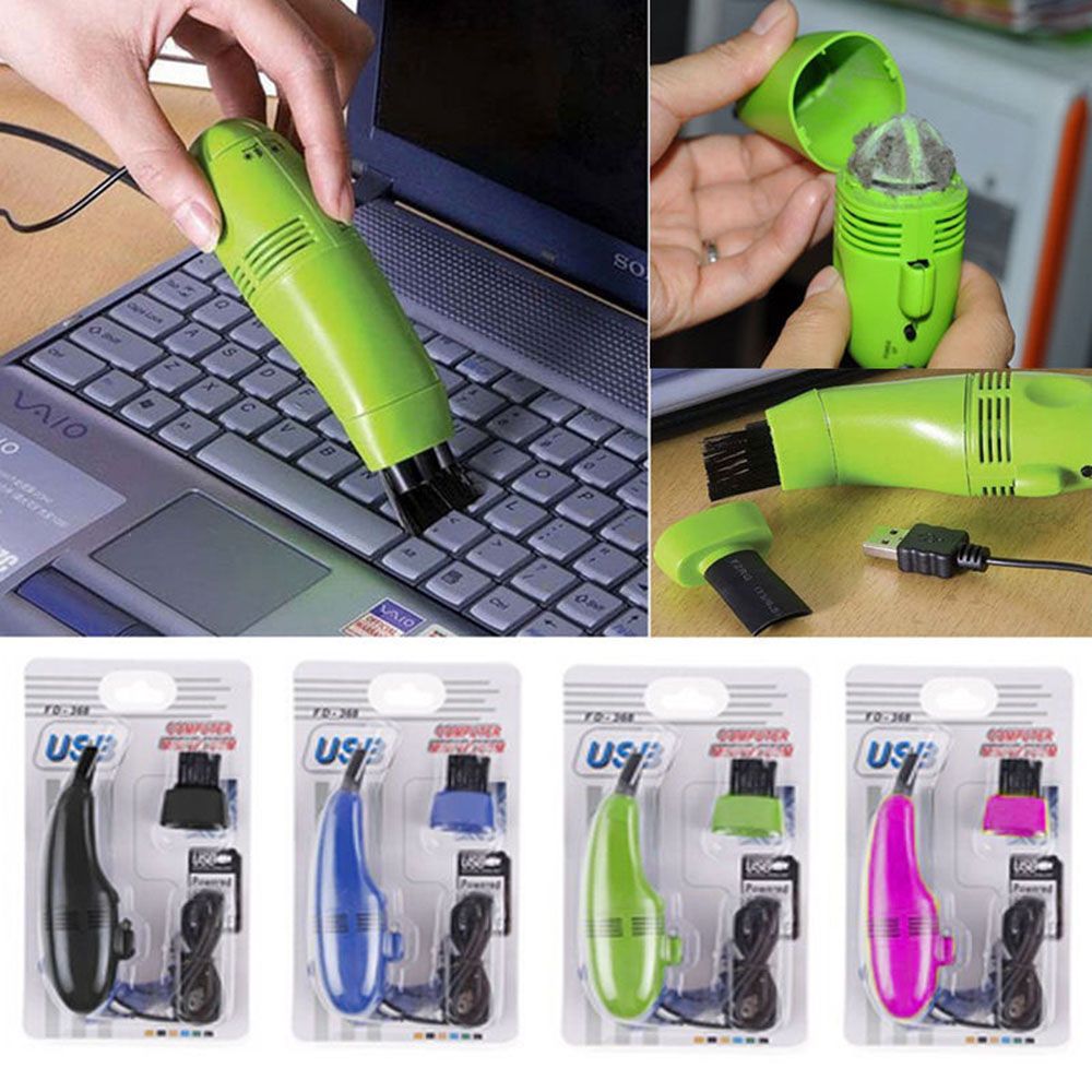 Mini USB Vacuum Cleaner with Brush Nozzle Mini USB Vacuum Cleaner with Brush Nozzle