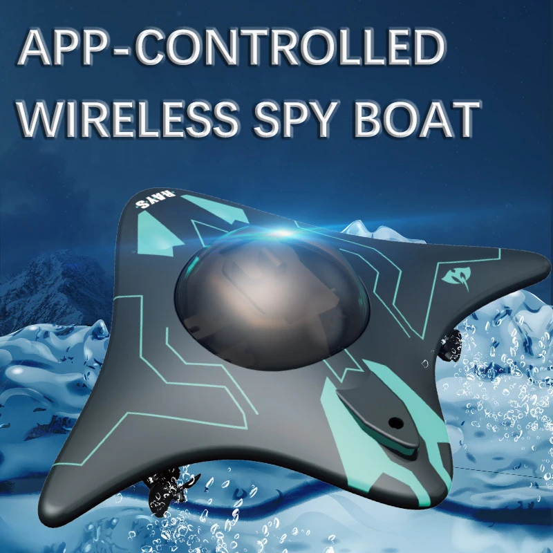 Mini WIFI RC Boat Six-way Submarine Diving Real-time Transmission Underwater Camera Speedboat Photo Video Toys Back to Mini WIFI RC Boat Six-way Submarine Diving Real-time Transmission Underwater Camera Speedboat Photo Video Toys Back to
