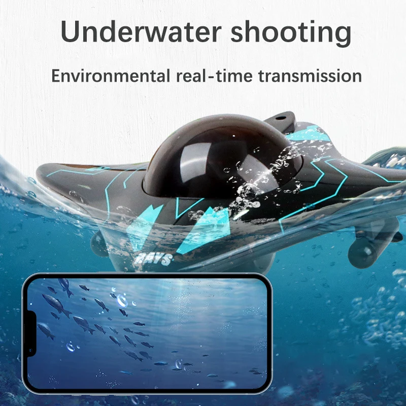 Mini WIFI RC Boat Six-way Submarine Diving Real-time Transmission Underwater Camera Speedboat Photo Video Toys Back to Mini WIFI RC Boat Six-way Submarine Diving Real-time Transmission Underwater Camera Speedboat Photo Video Toys Back to