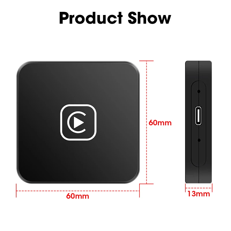 Mini Wireless Carplay and Android Auto Wired To Wireless Box Adapter Mini Wireless Carplay and Android Auto Wired To Wireless Box Adapter