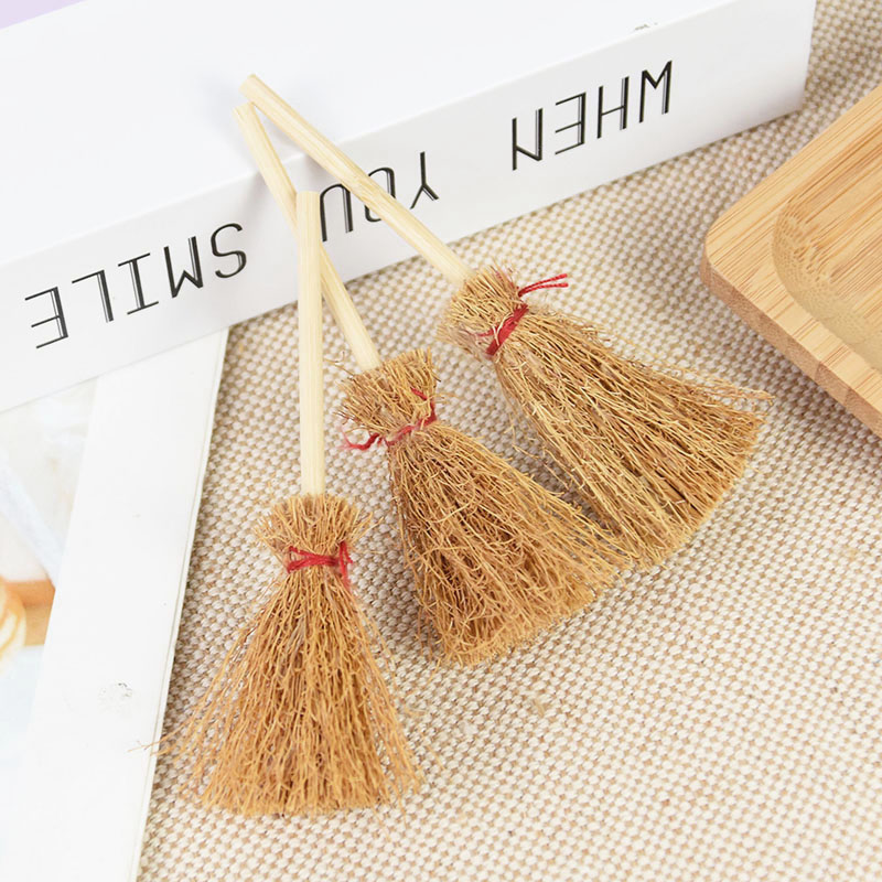 Mini Witch Broom Halloween Ornaments (20 pcs)