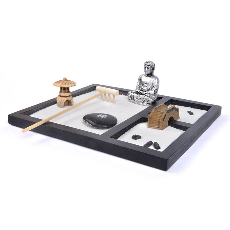 Mini Zen Sand Garden for Desk