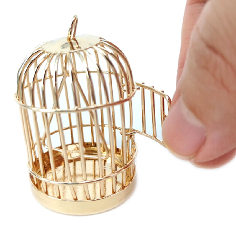 Miniature Bird Cage for Dollhouse
