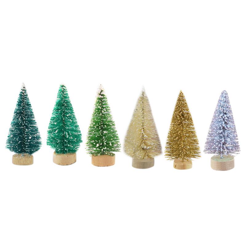 Miniature Christmas Tree 12PC Set Decoration Miniature Christmas Tree 12PC Set Decoration