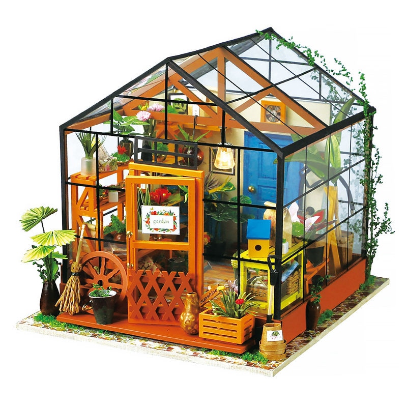Miniature Dollhouse Kits DIY Set Miniature Dollhouse Kits DIY Set