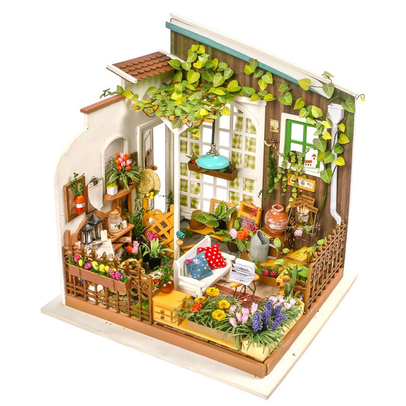 Miniature Dollhouse Kits DIY Set