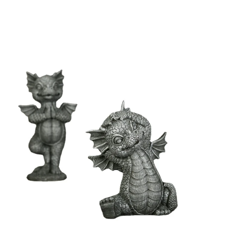 Miniature Dragon Figurine Garden Decor Miniature Dragon Figurine Garden Decor