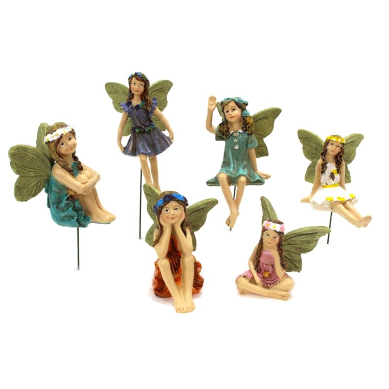 Miniature Fairy Figurines Set (6 Pcs) Miniature Fairy Figurines Set (6 Pcs)