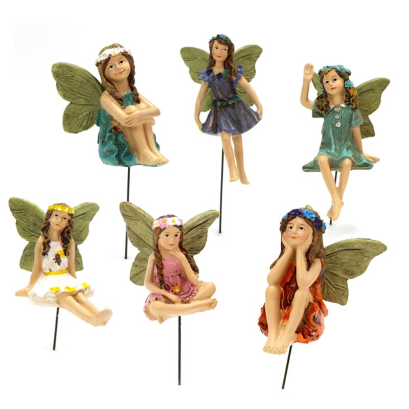 Miniature Fairy Figurines Set (6 Pcs) Miniature Fairy Figurines Set (6 Pcs)