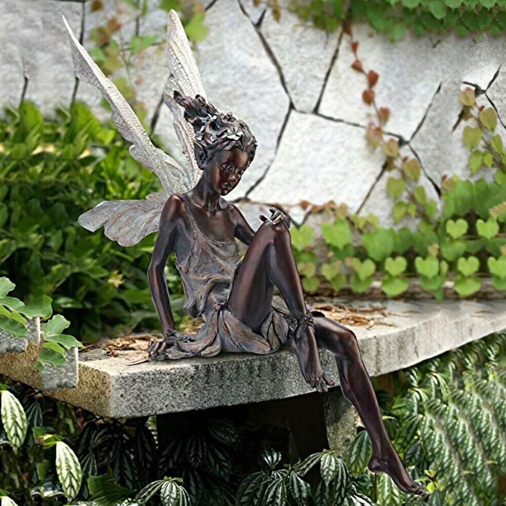Miniature Resin Fairy Ornament Miniature Resin Fairy Ornament