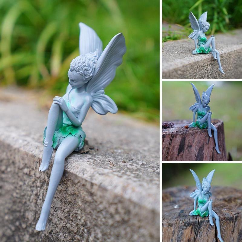 Miniature Resin Fairy Ornament Miniature Resin Fairy Ornament