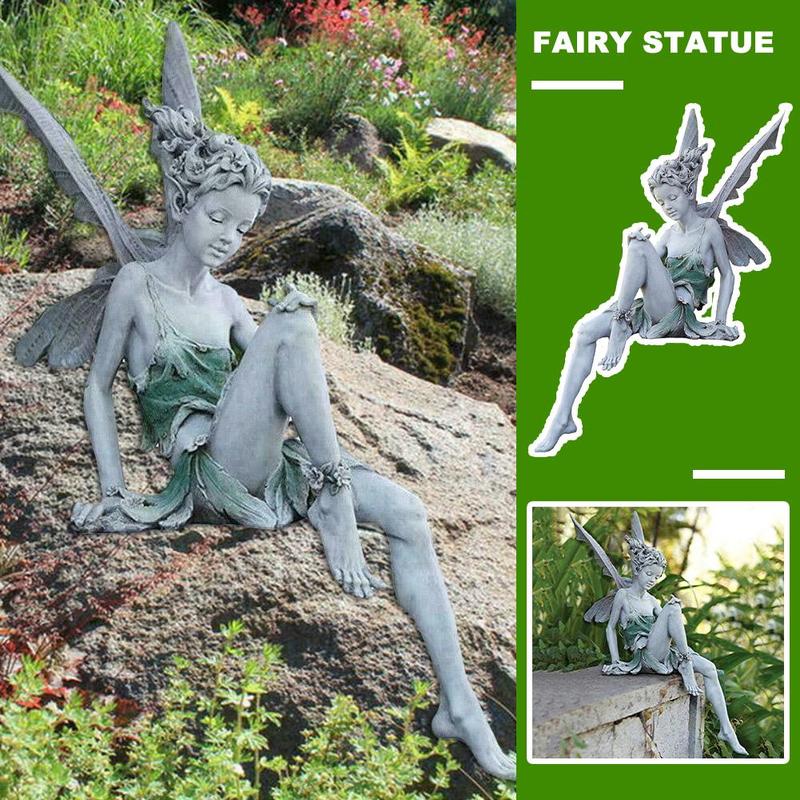 Miniature Resin Fairy Ornament Miniature Resin Fairy Ornament