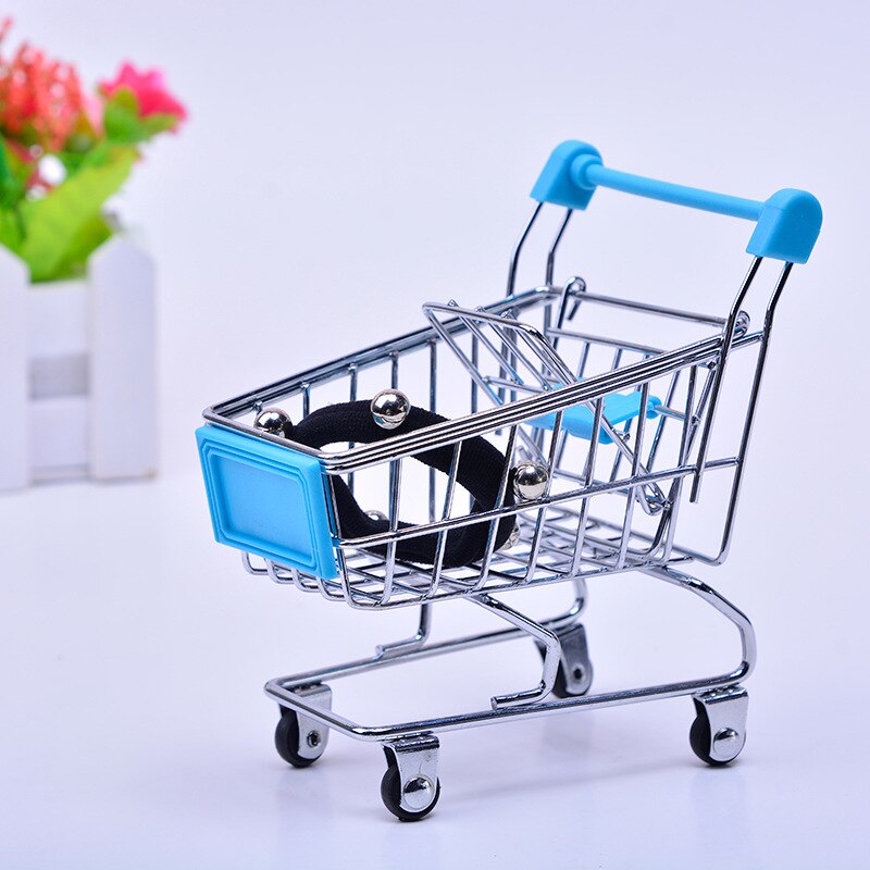 Miniature Shopping Cart Trolley Toy