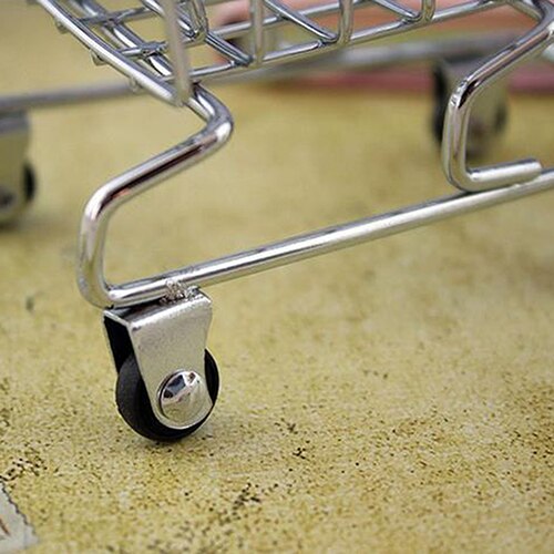 Miniature Shopping Cart Trolley Toy