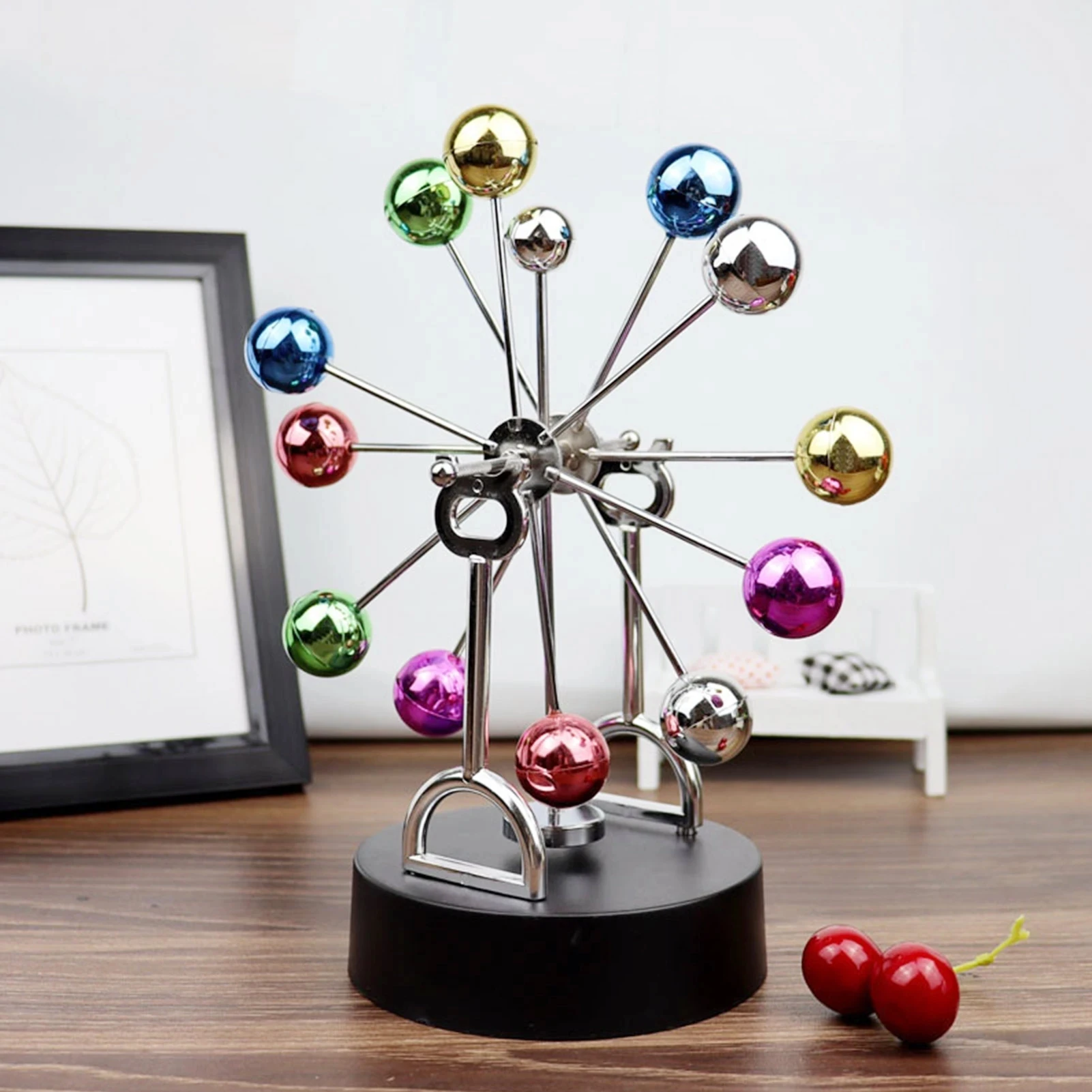 Miniatures Ferris Wheel Perpetual Motion Newton Pendulum Eternal Celestial Model Newton Cradle Magnetic Ornaments Home Miniatures Ferris Wheel Perpetual Motion Newton Pendulum Eternal Celestial Model Newton Cradle Magnetic Ornaments Home