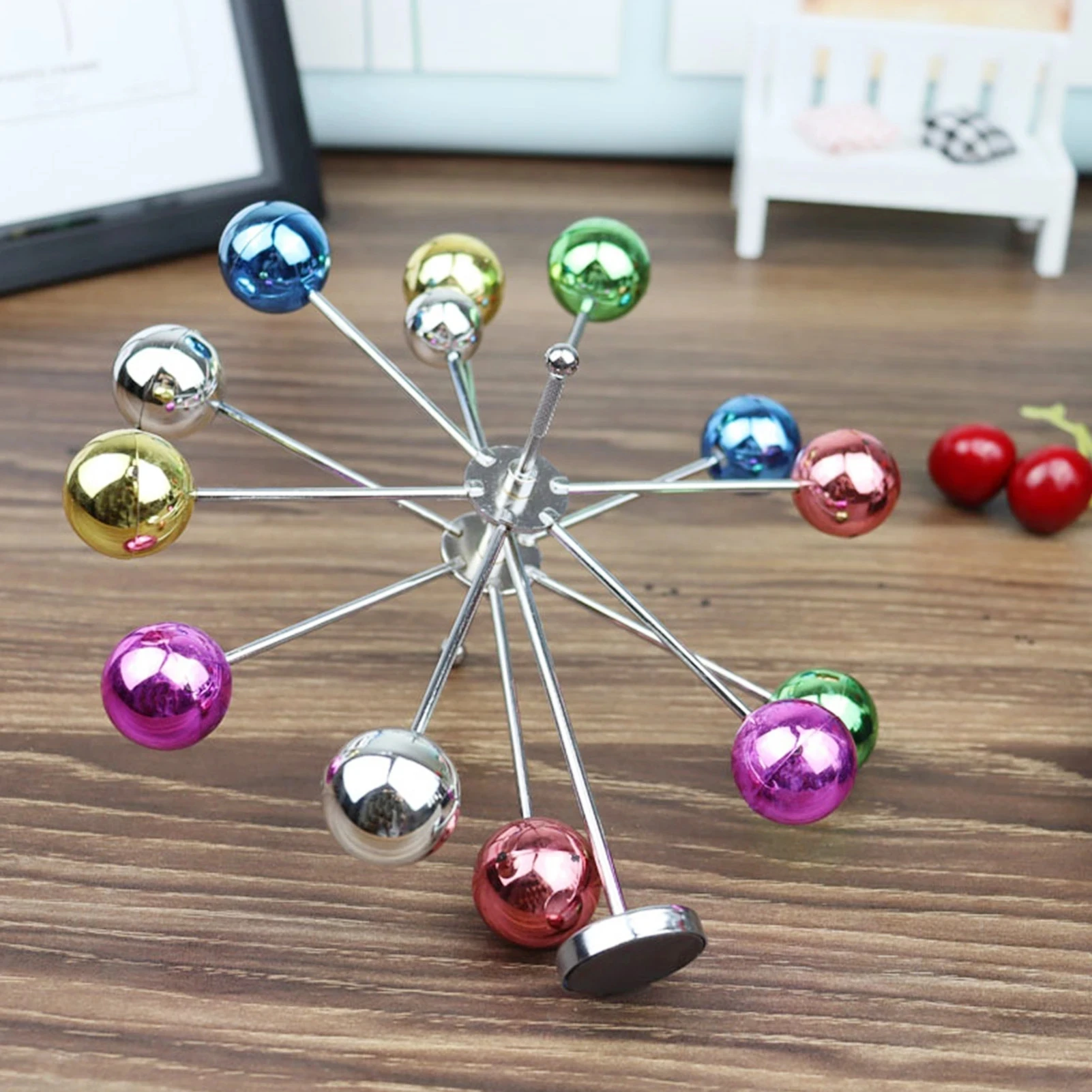 Miniatures Ferris Wheel Perpetual Motion Newton Pendulum Eternal Celestial Model Newton Cradle Magnetic Ornaments Home Miniatures Ferris Wheel Perpetual Motion Newton Pendulum Eternal Celestial Model Newton Cradle Magnetic Ornaments Home