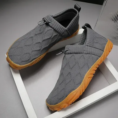 Minimalist Barefoot Shoes Anti Slip Breathable Knitting Walking Shoes Wear-resistant Lightweight Running Sneakers