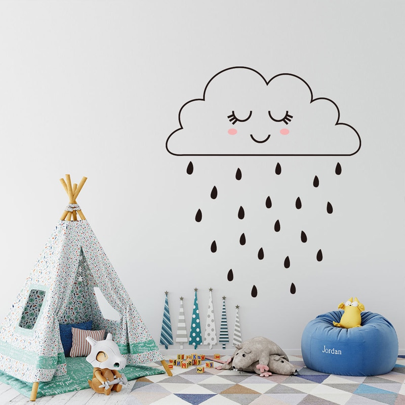 Minimalist Cloud Wall Sticker